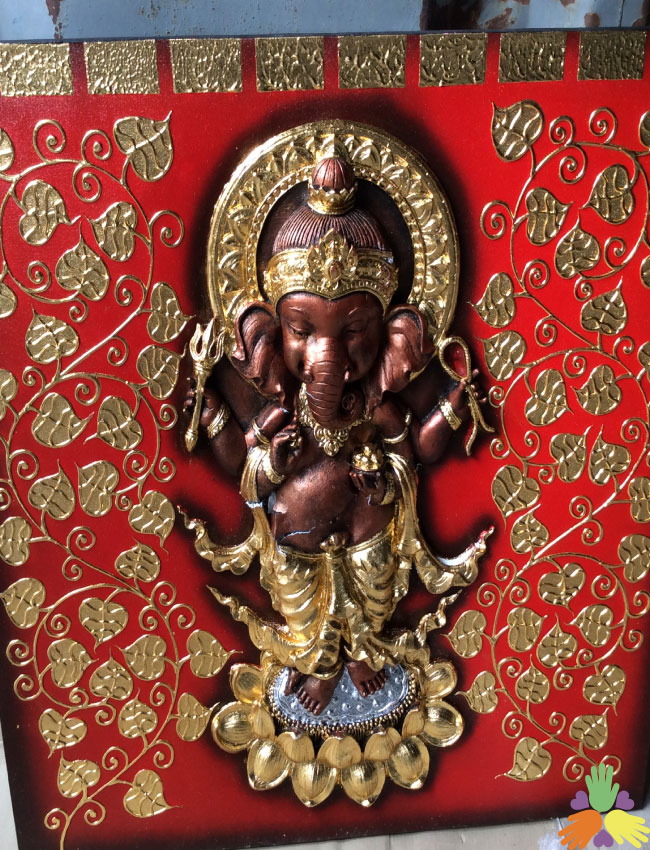 1x1 Meter 3D Ganesh