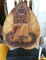 Buddha On Wooden Plank